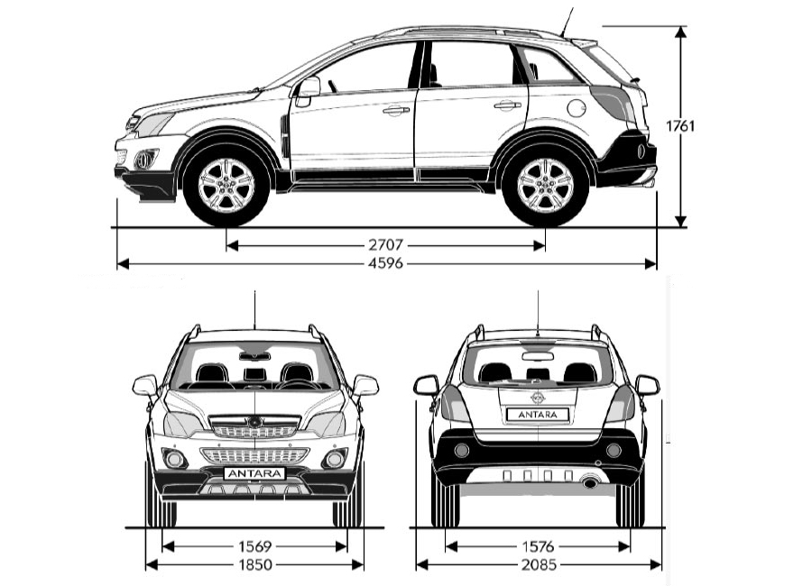 Opel antara 2008 технические характеристики