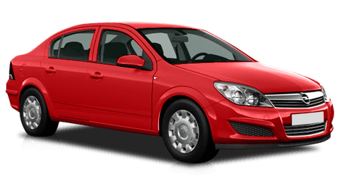 Opel Astra Family Седан Красный лак