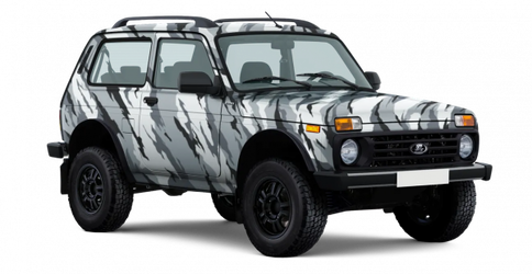 Lada Niva Bronto Комбинированный: белый, серый, темно серый, черный