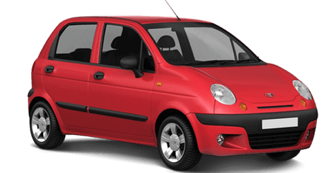 Daewoo Matiz Алый красный