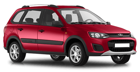 Lada Kalina cross Пламя