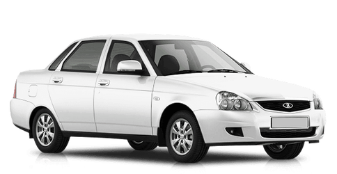 Lada Priora Седан Белое облако
