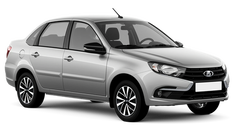 Lada Granta Седан Серебристый 