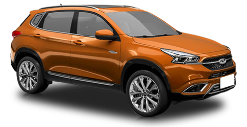 Chery Tiggo 7 Оранжевый