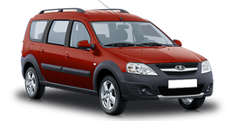 Lada Largus cross CNG Красный Огненно-Красный