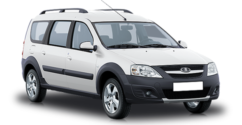 Lada Largus cross CNG Белый Ледниковый