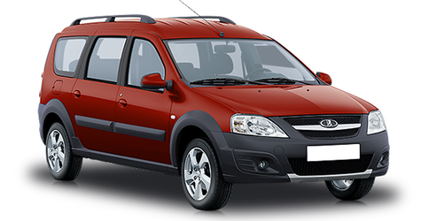 Lada Largus cross CNG Красный Огненно-Красный
