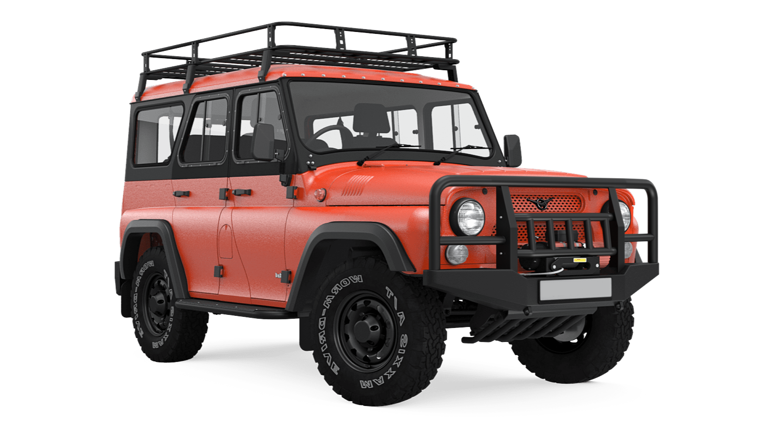 UAZ Hunter Экспедиционный Оранжевый неметаллик