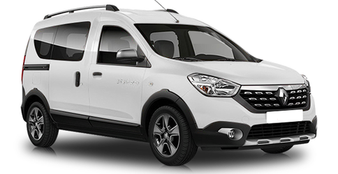Renault Dokker Stepway Белый лед