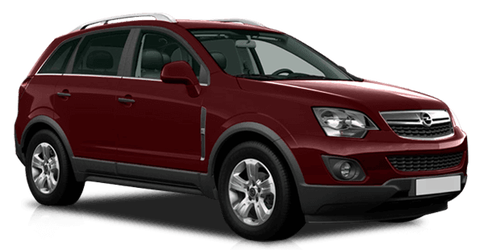 Opel Antara Темно-красный металлик