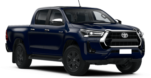 Toyota Hilux Темно-синий металлик