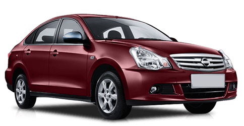 Nissan Almera Красный