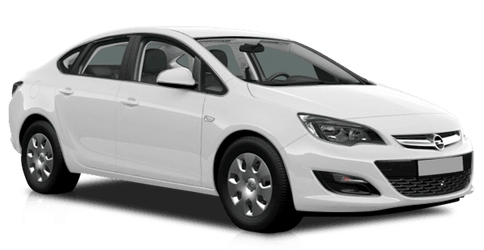 Opel Astra Седан Белый