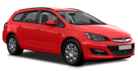 Opel Astra Универсал Красный лак