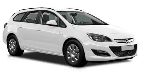 Opel Astra Универсал Белый