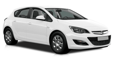 Opel Astra Хэтчбек Белый