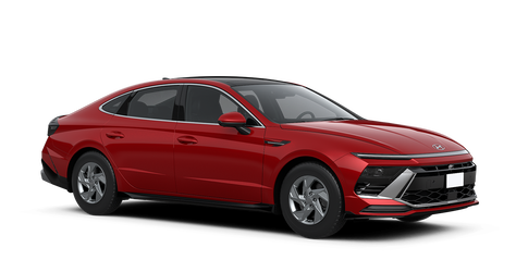 Hyundai Sonata New Красный