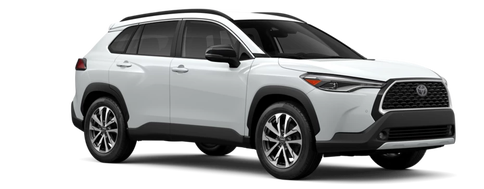Toyota Corolla Cross белый