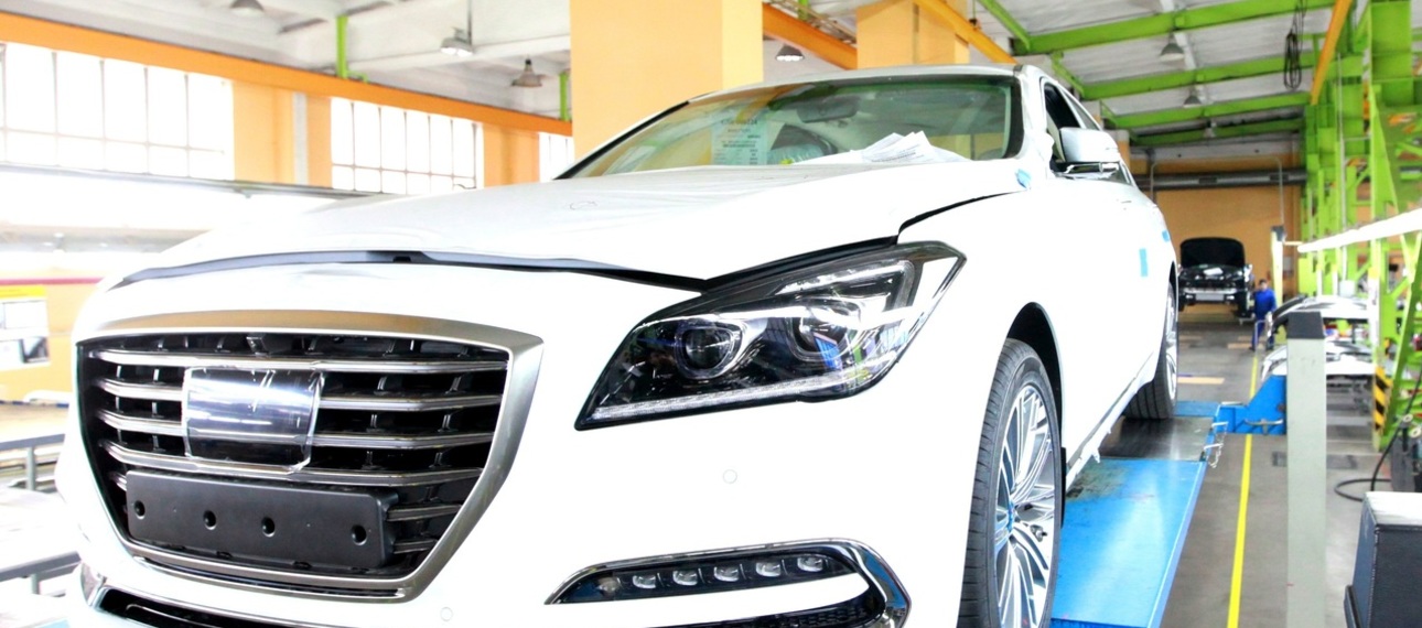 В России начали выпускать новый премиум-седан Hyundai Genesis G80 В России начали выпускать новый премиум-седан Hyundai Genesis G80