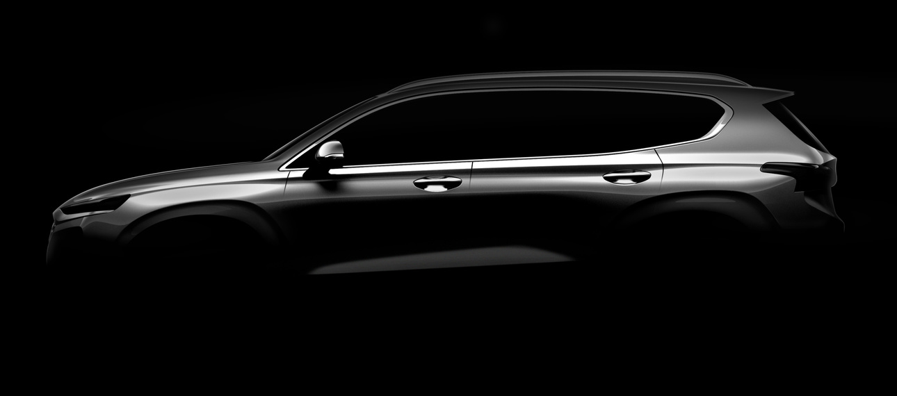 Hyundai представила 1-й тизер Santa Fe поколения next Hyundai представила 1-й тизер Santa Fe поколения next